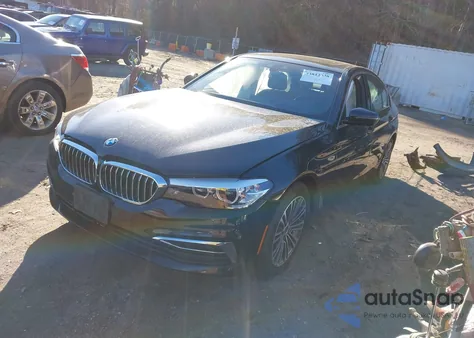 2019 BMW 540I из США, поврежденный, VIN WBAJE5C57KWW20948